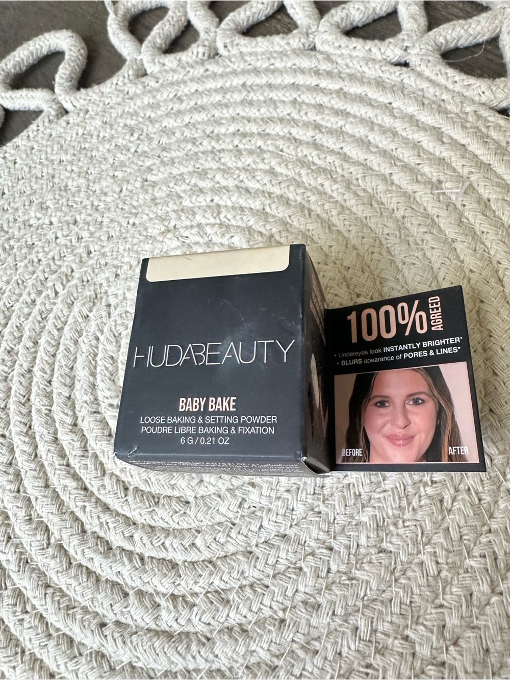 Huda Beauty Baby Bake Loose Baking & Setting Powder - Pound Cake
